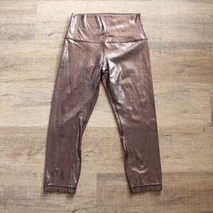 Lululemon HR Wunder Train 21" Crop Leggings 6